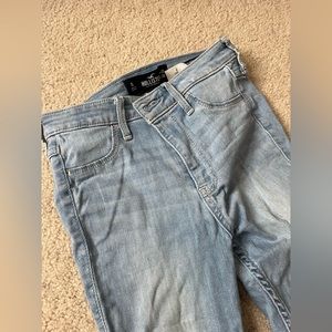 Hollister light wash jeggings